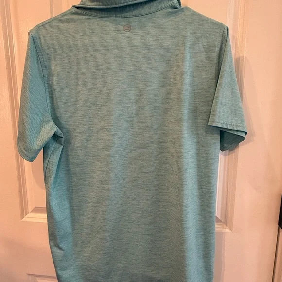 Vineyard Vines On-The-Go Sankaty Polo Youth XL Teal Performance - Picture 3 of 5